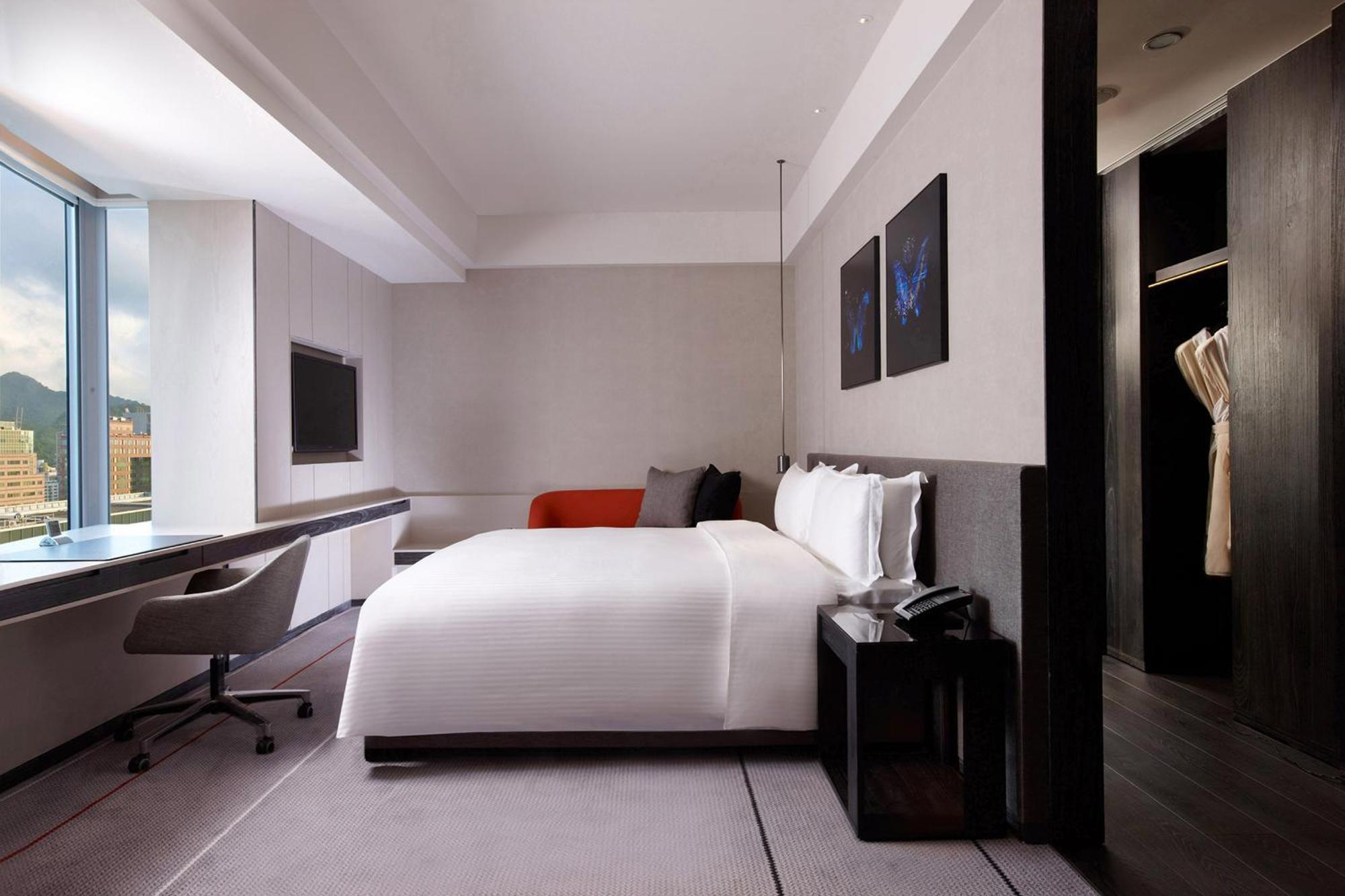 Hotel Humble House Taipei, Curio Collection By Hilton Zewnętrze zdjęcie A room at the hotel