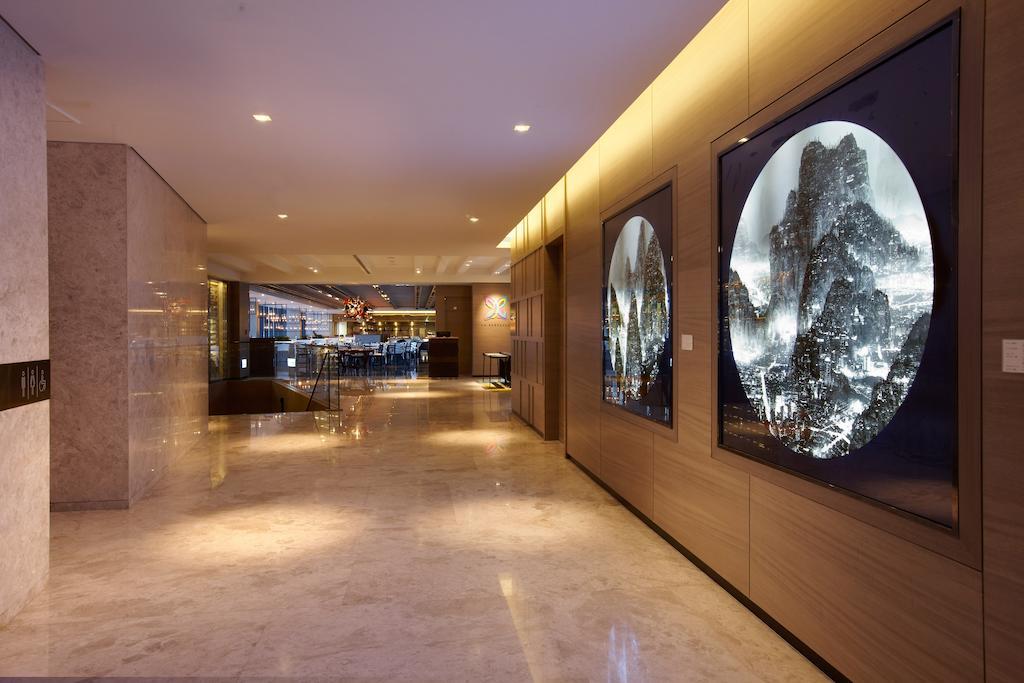 Hotel Humble House Taipei, Curio Collection By Hilton Zewnętrze zdjęcie The lobby of the hotel